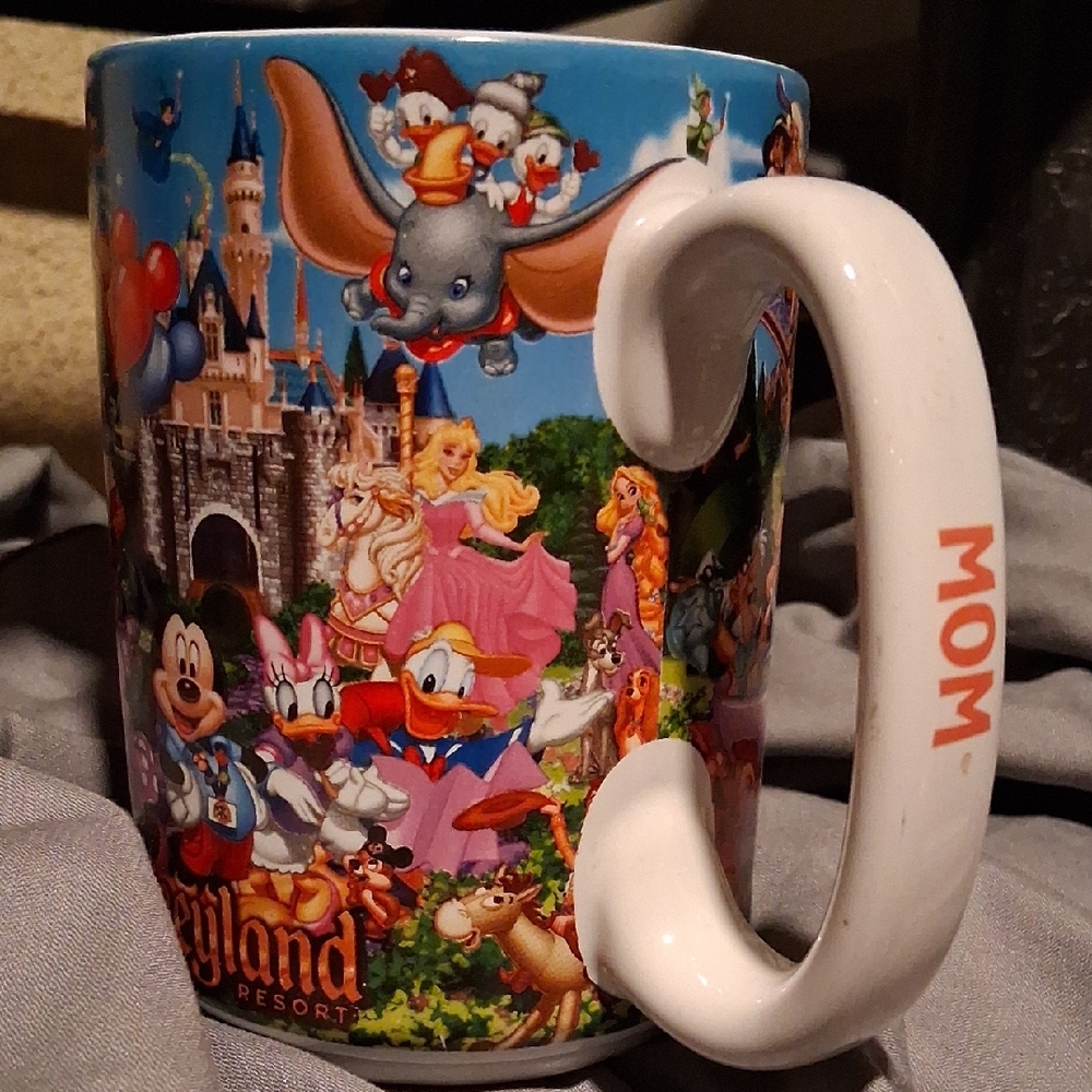 Disney Multicolor Character Mug with Mickey, Minnie, Donald & Daisy